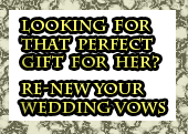 Re new your wedding vows,  Vow Renewals